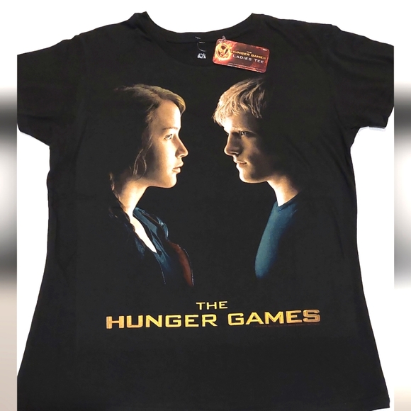 🌱Spring Clearout🌱 The Hunger Games Women's Jr. T-shirt NWT Sizes XS - Picture 2 of 6